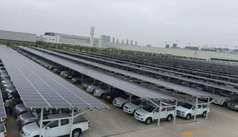 100千瓦光伏停車場(chǎng)投資多少，停車坪搭建光伏違建嗎