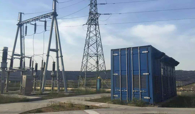 光伏發(fā)電多少兆瓦需要升壓站，光伏升壓站接線原理
