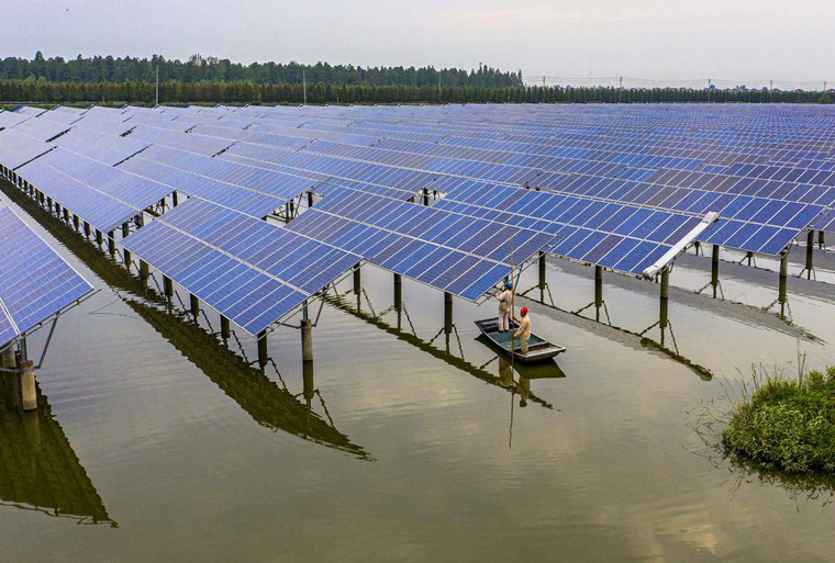 漁光互補(bǔ)光伏發(fā)電項(xiàng)目的必備條件，漁光互補(bǔ)一畝水塘能建多少光伏