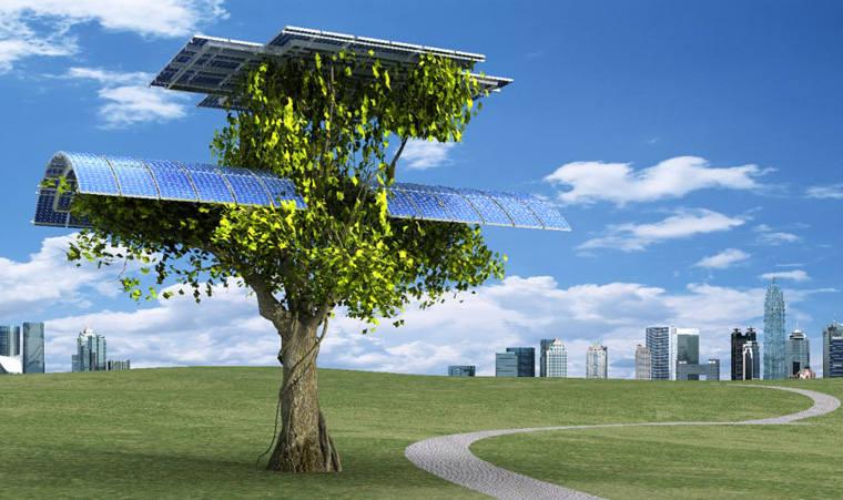 太陽能發(fā)電樹的資料，什么是太陽樹