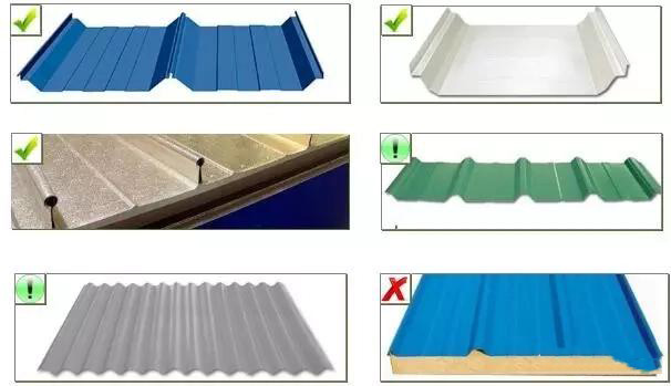 壓型鋼板是經(jīng)?？梢杂玫降?，直接夾在棱形上